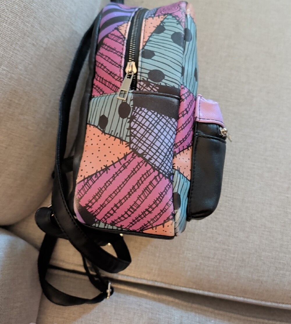 Mini Backpack - Pastel Patchwork - Picture 3 of 6